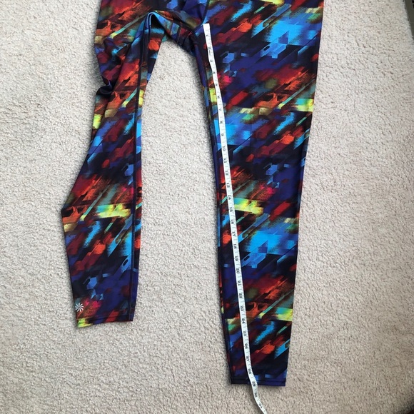 Athleta Colorburst Sonar Leggings size Large - Picture 13 of 16